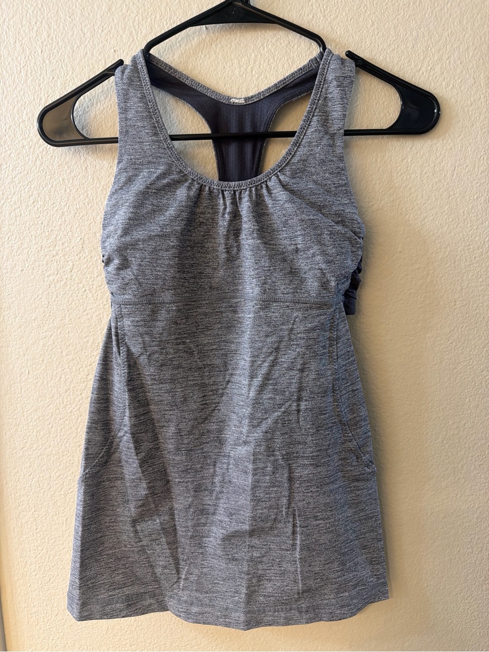 Grey Lululemon tank top